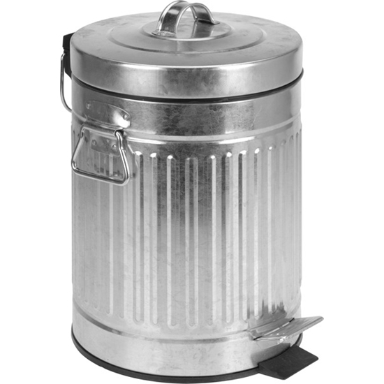 Merkloos Pedaalemmertje zink 3liter