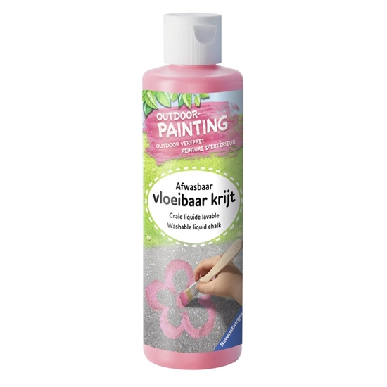 Ravensburger outdoor verf 1L roze