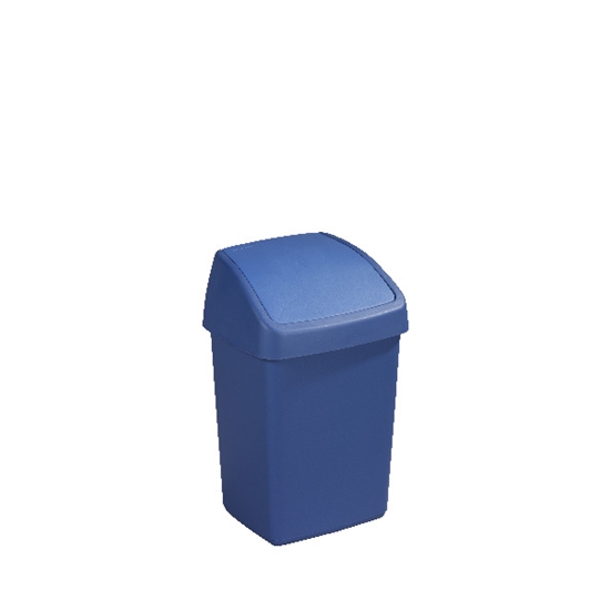 Sunware Delta afvalbak 10ltr swing blauw