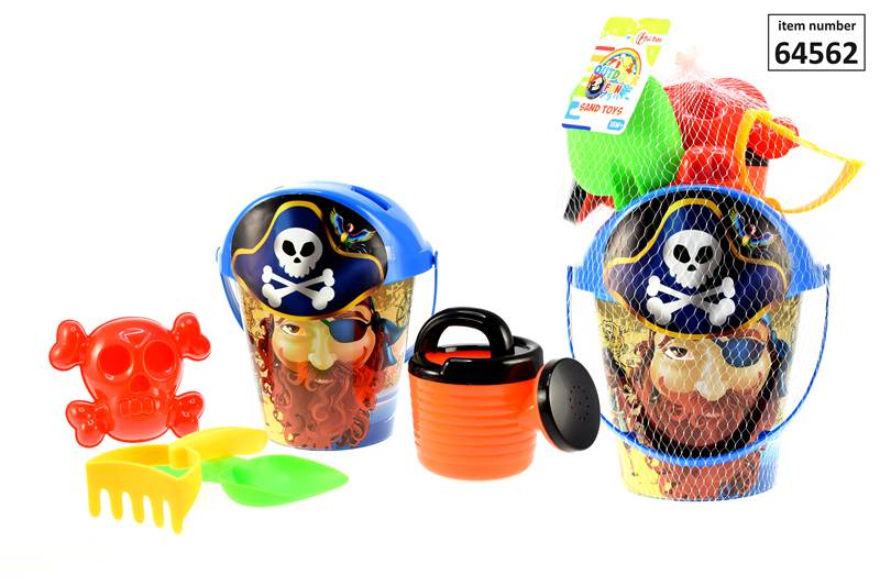 Toi-Toys Piraten strandset de luxe 5 delig