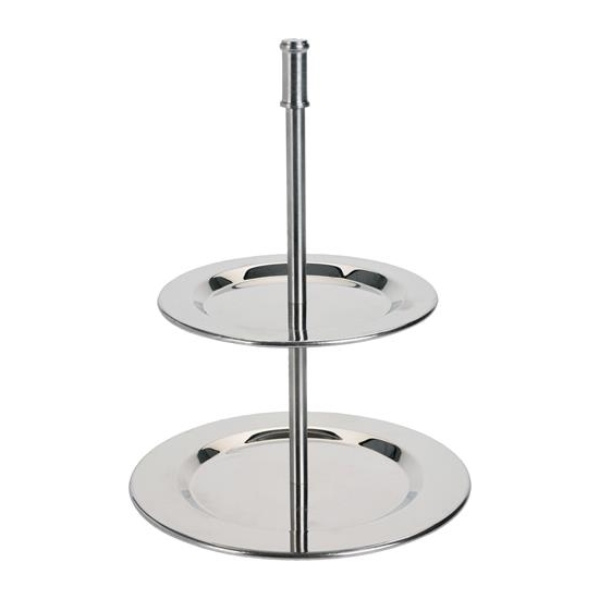 Z Etagere 2 laags rvs