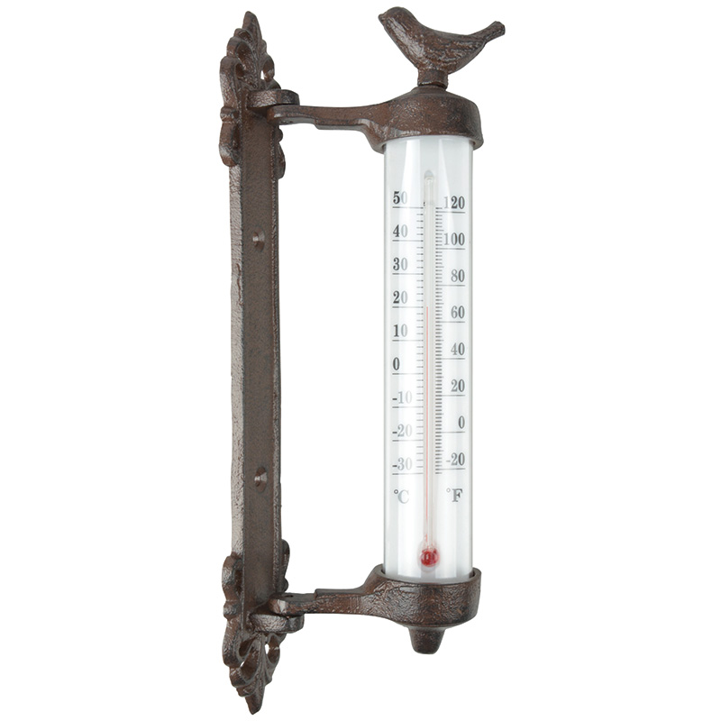 Esschert Design Wandthermometer vogel Esschert Design Wandthermometer vogel