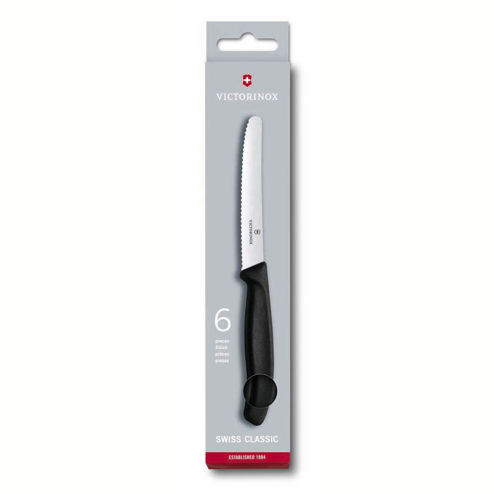 Victorinox Tafelmessen gekarteld ds 6st.