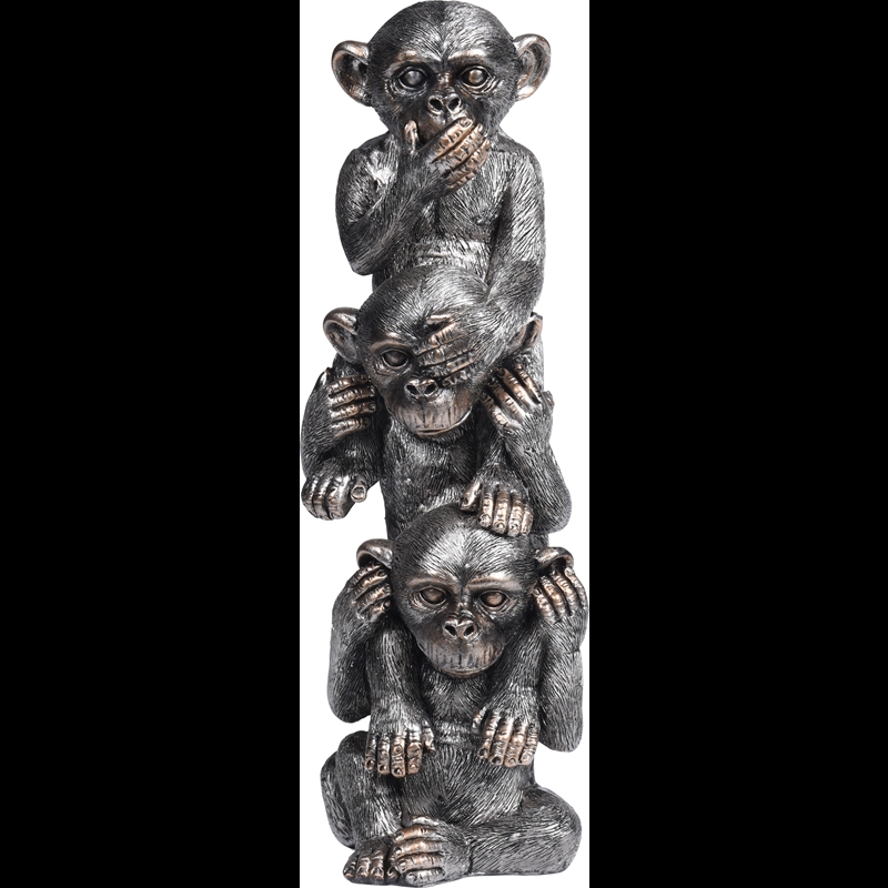 Z Apen Horen ien wijgen H32cm
