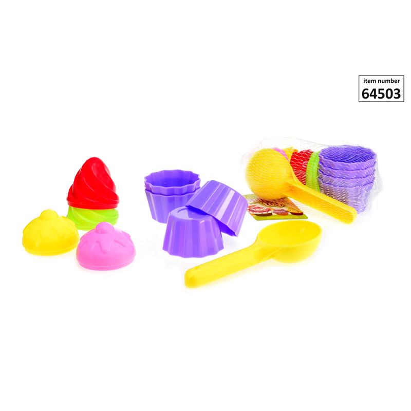 Toi-Toys Toi Toys Strandsetje Cake Series in net