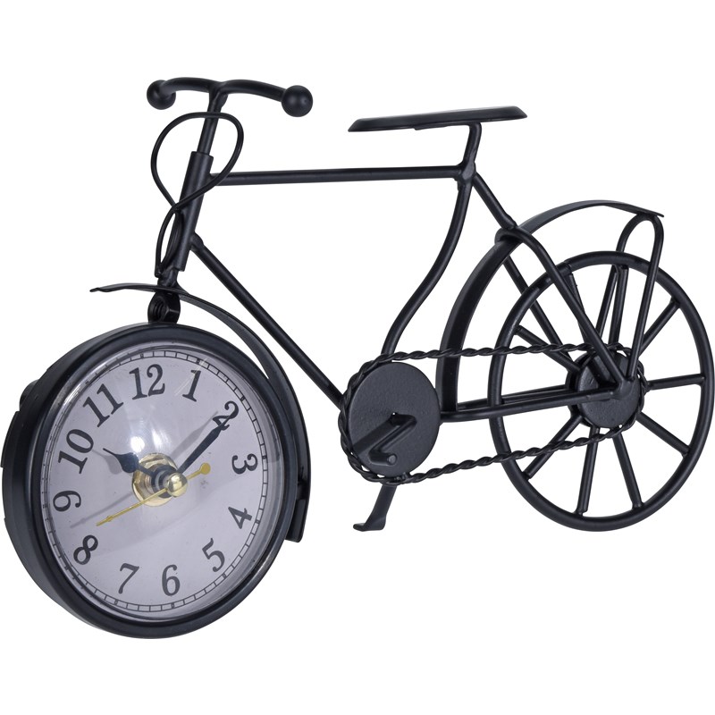 Z tafelklok herenfiets 23x7x13cm