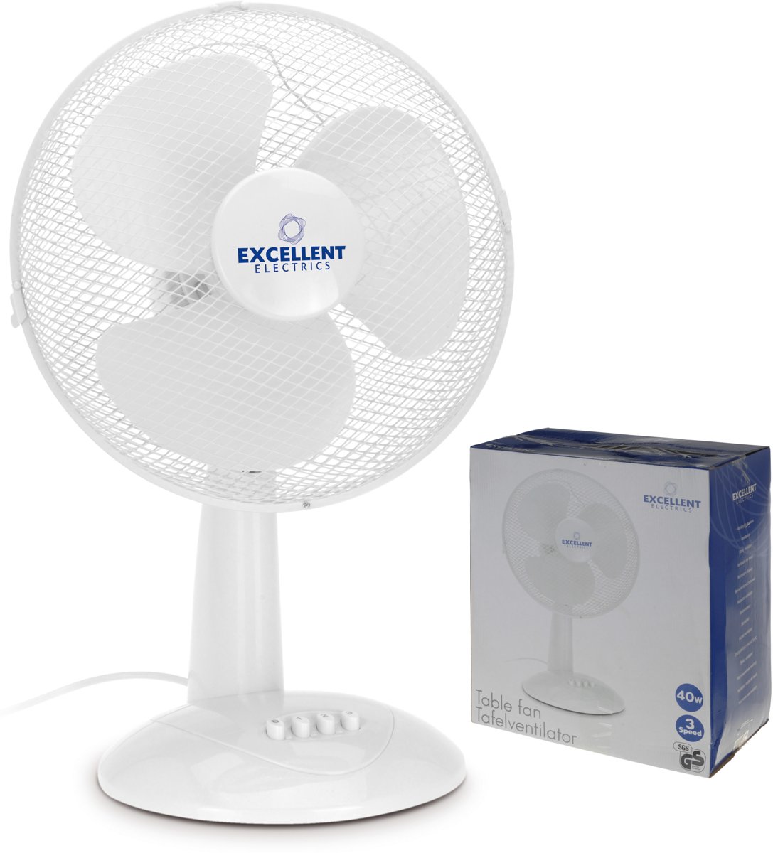 Ventilator tafelmodel 30cm
