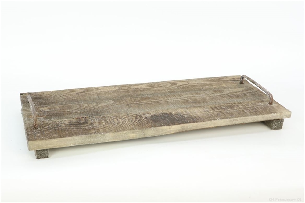 HBX natural living Dienblad hout 50x21x4cm