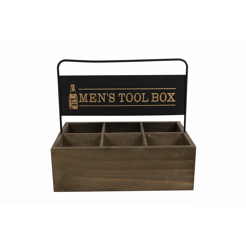 Z Krat men's tool box hout 26x18,5x24cm