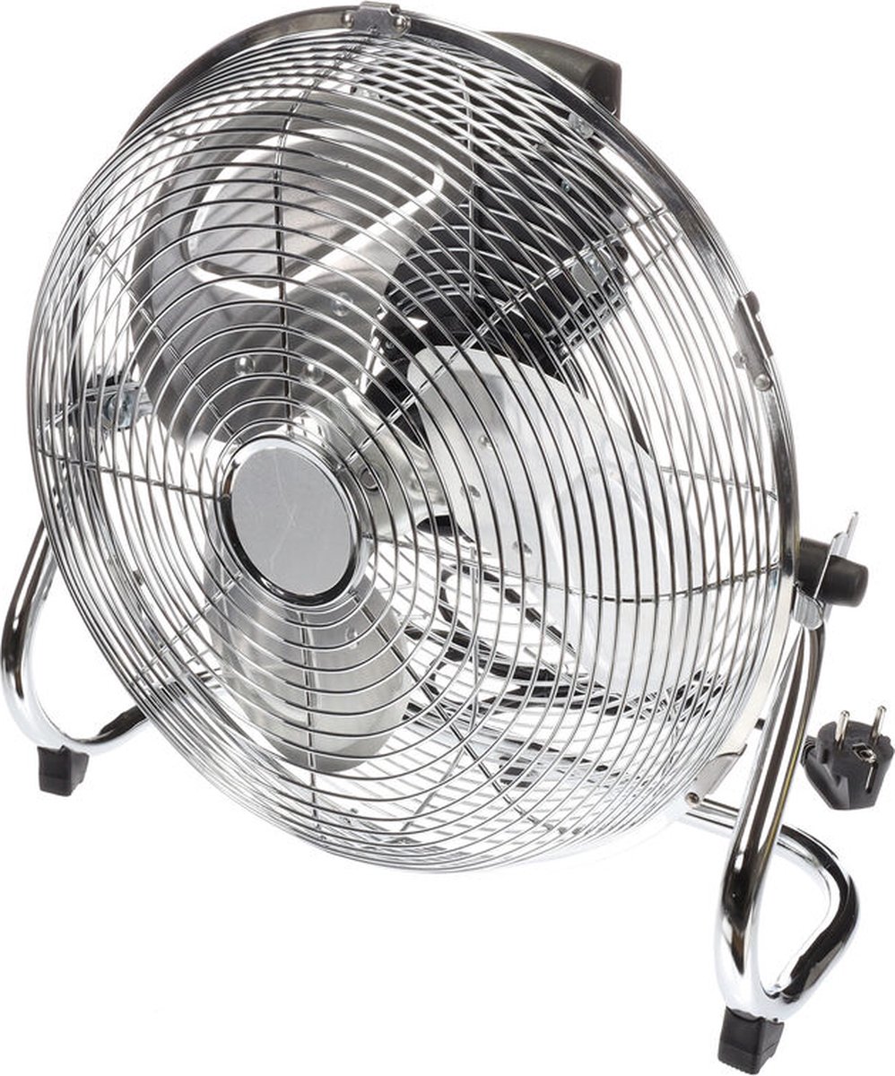Vloer ventilator Ø30cm 50W chroom