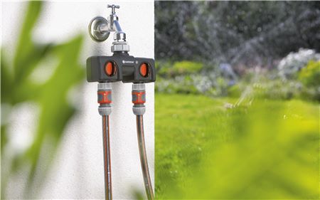 Gardena 2-weg waterverdeler
