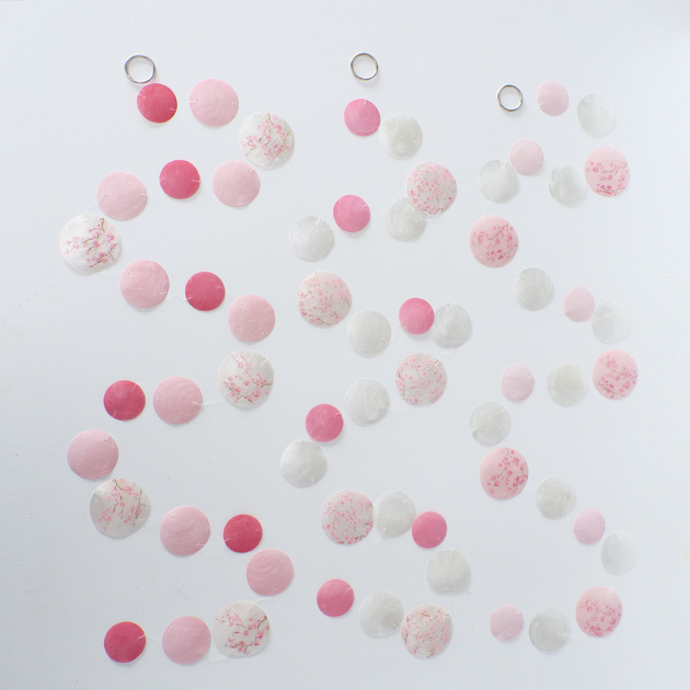 Capiz-guirlande Sakura 180cm