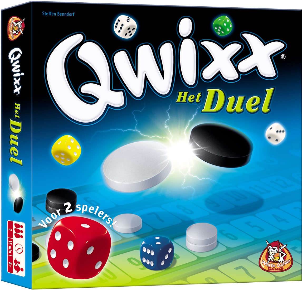 White Goblin Games Qwixx Het Duel White Goblin Games Qwixx Het Duel
