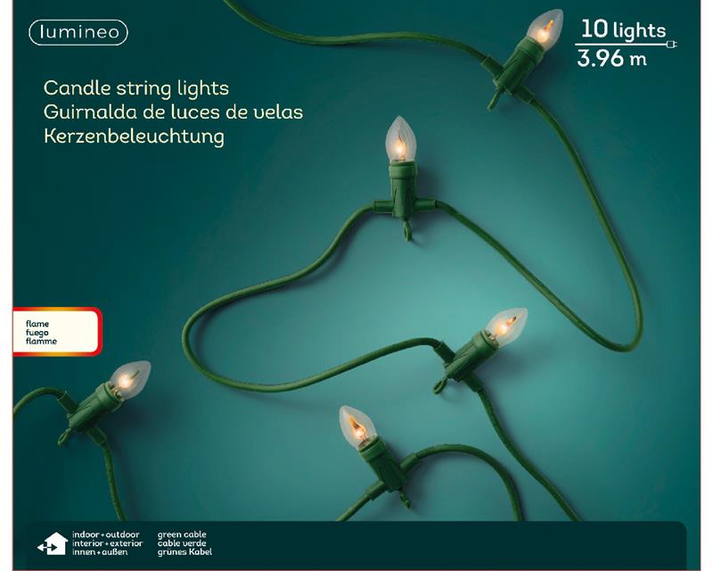 Vlamverlichting 10Lamps 396cm Vlamverlichting 10Lamps 396cm