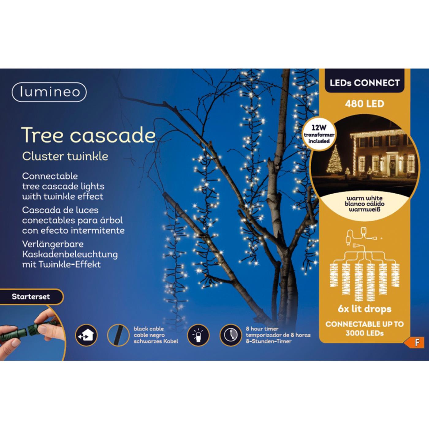 Boom Cascade LED&apos;s connect startset 480L