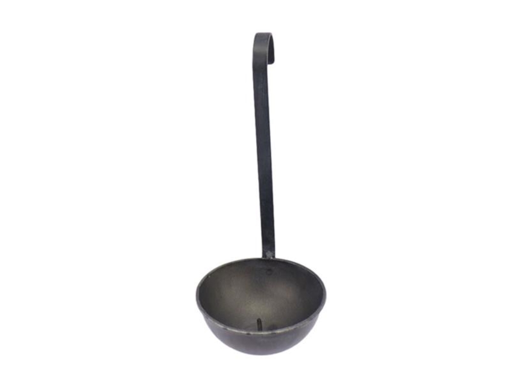 HBX natural living Theelichthouder Soeplepel dia10x24cm