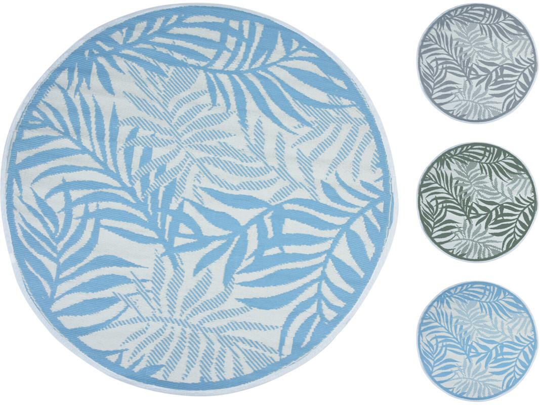 Vloerkleed campingmat rond