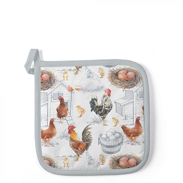Ambiente Pannenlap Chicken Farm 20x20cm Ambiente Pannenlap Chicken Farm 20x20cm