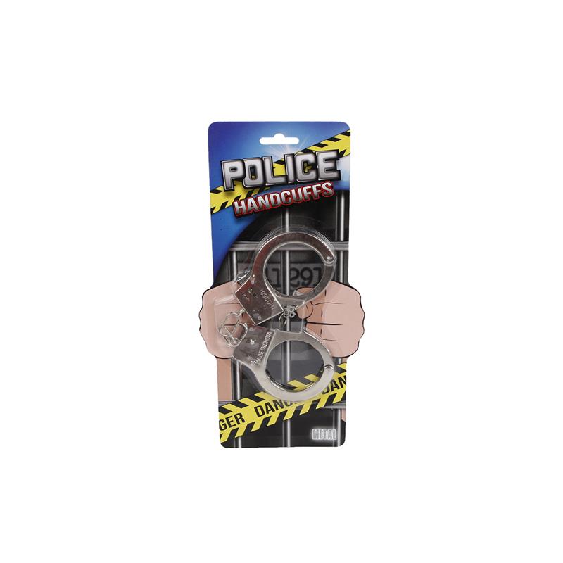 Handboeien metaal &apos;Police&apos;