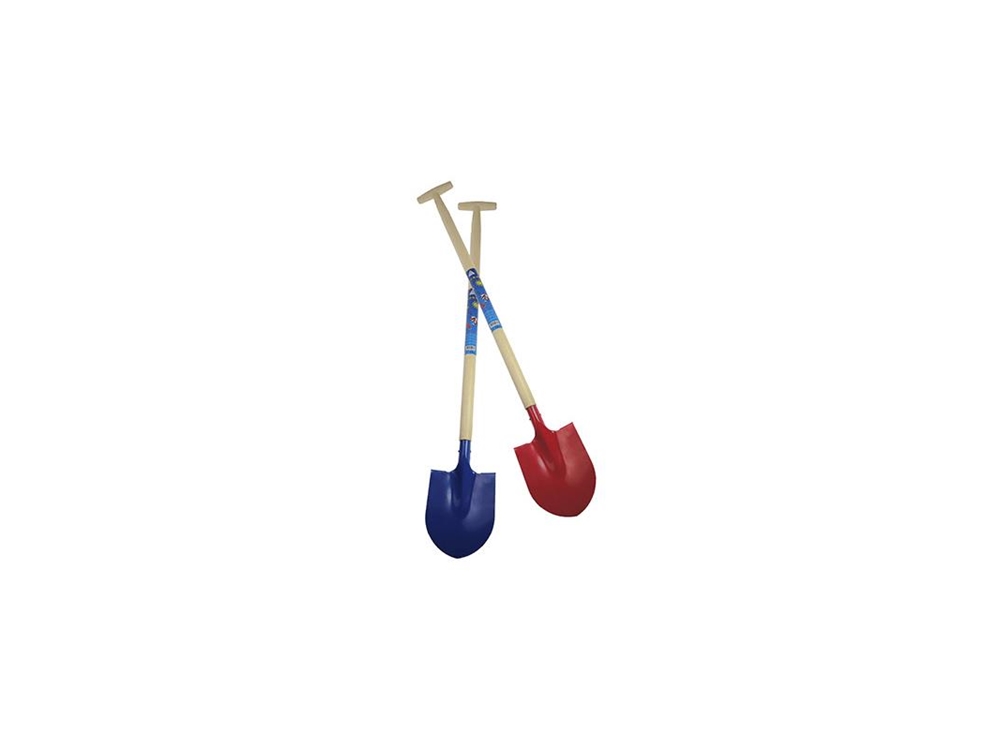 Schep punt metaal met T-handvat 75cm Schep punt metaal met T-handvat 75cm