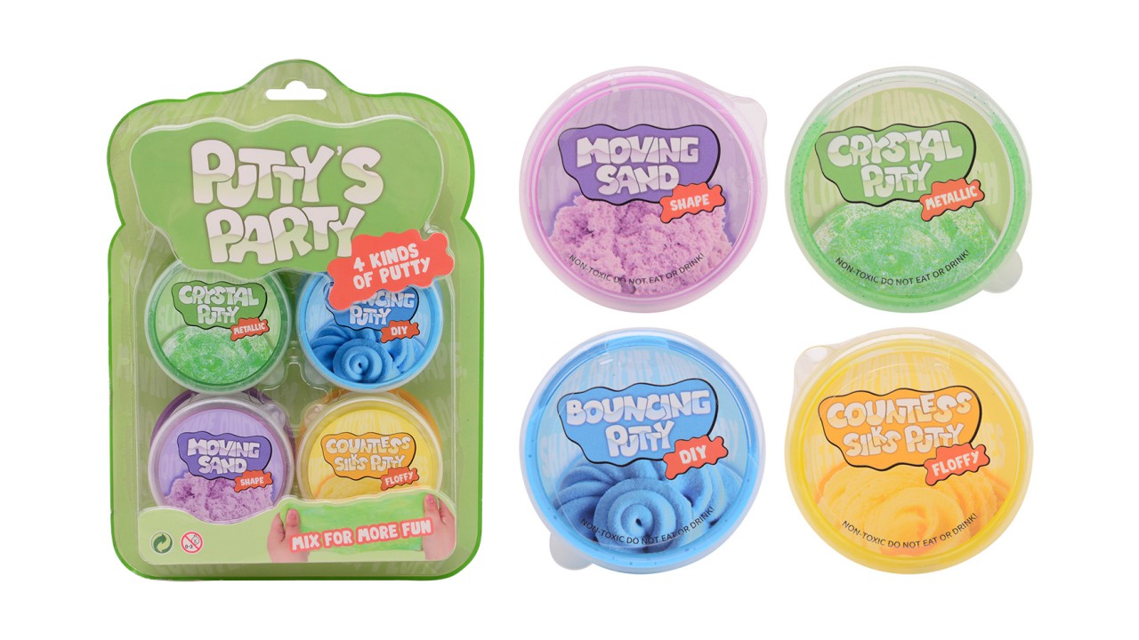 John Toy Putty&apos;s Party 4 op kaart