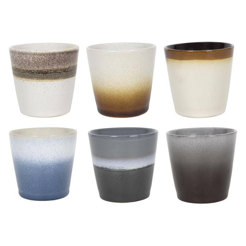 Koffiemok 'Storm' Ø7,5cm 200ml doos a 6 Koffiemok 'Storm' Ø7,5cm 200ml doos a 6