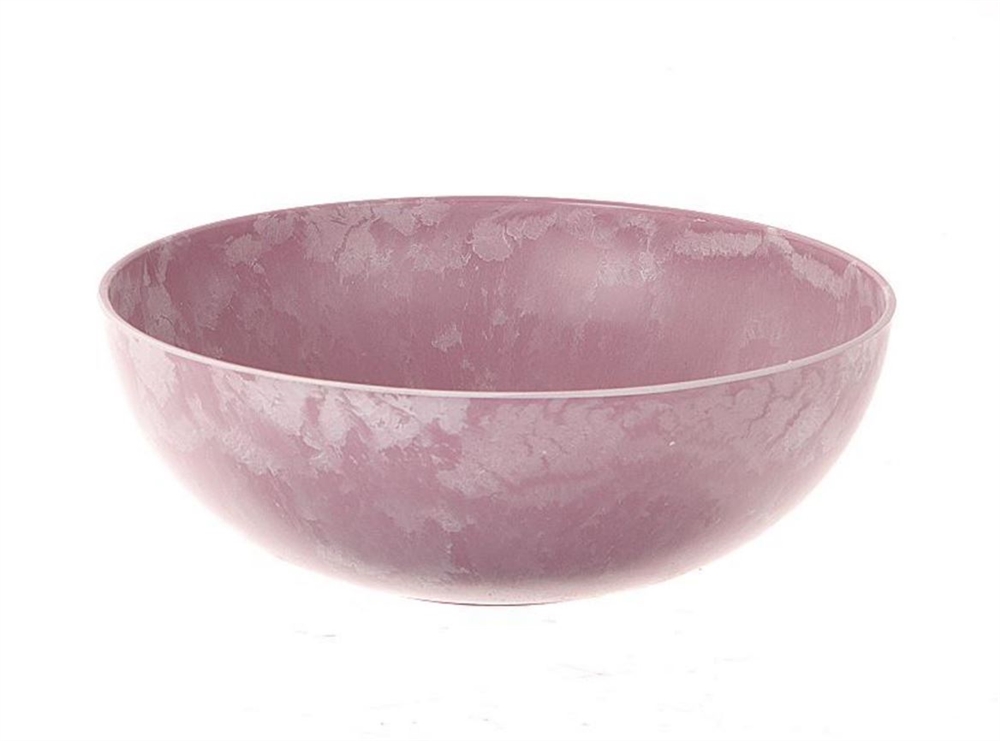 Schaal Melamine dia.25x9cm Roze