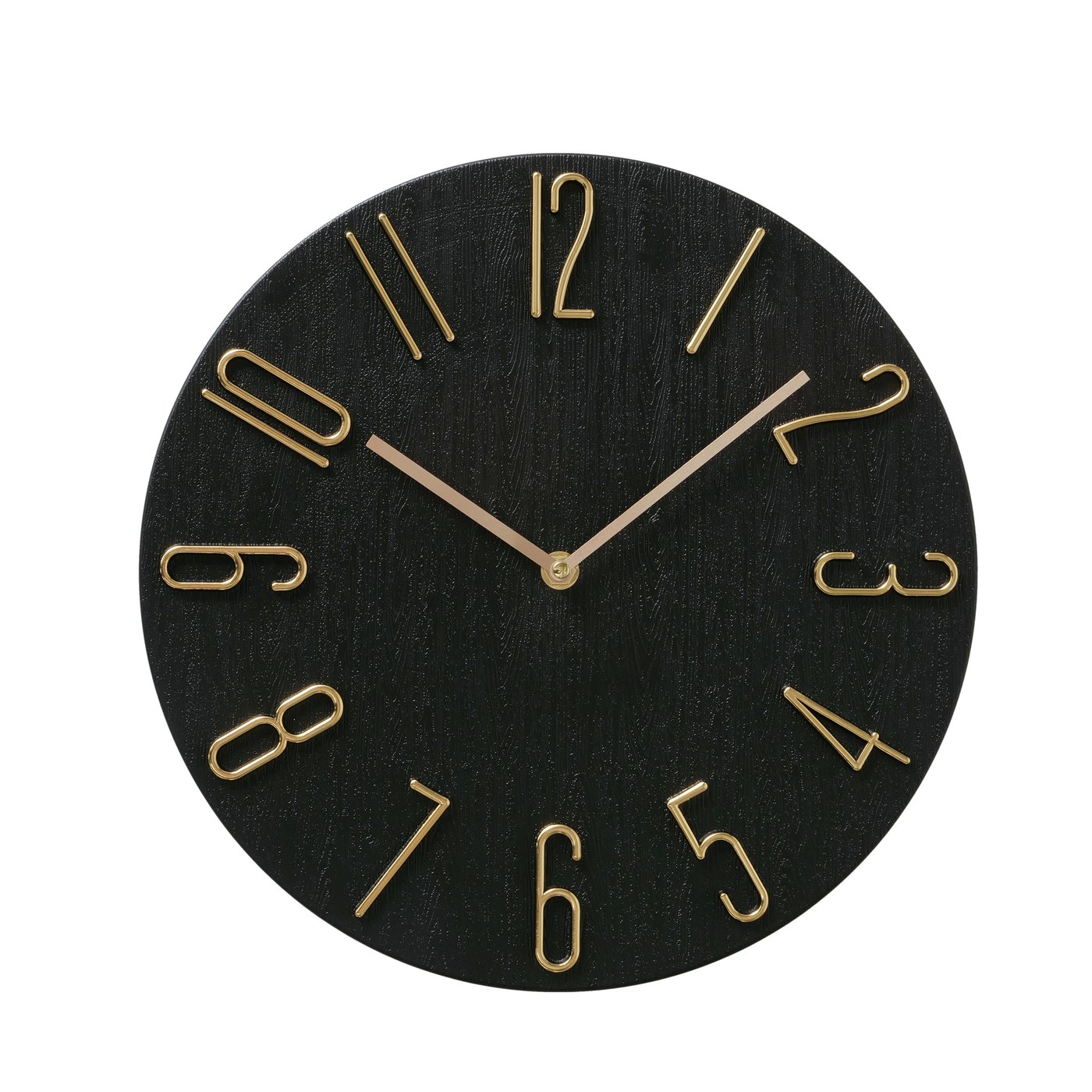 Boltze Home Wandklok analoog dia30cm kunststof zwar