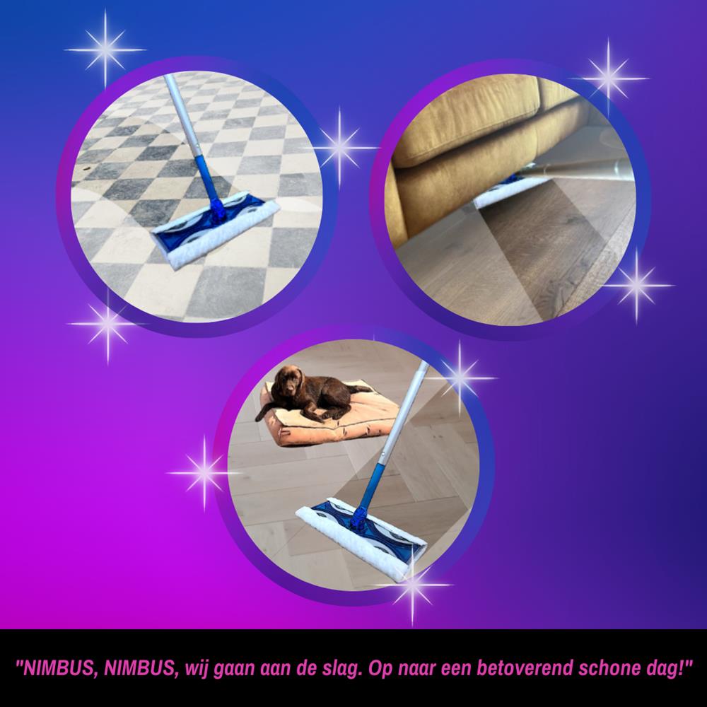 NIMBUS Magic floorwipes starterkit 28x22cm