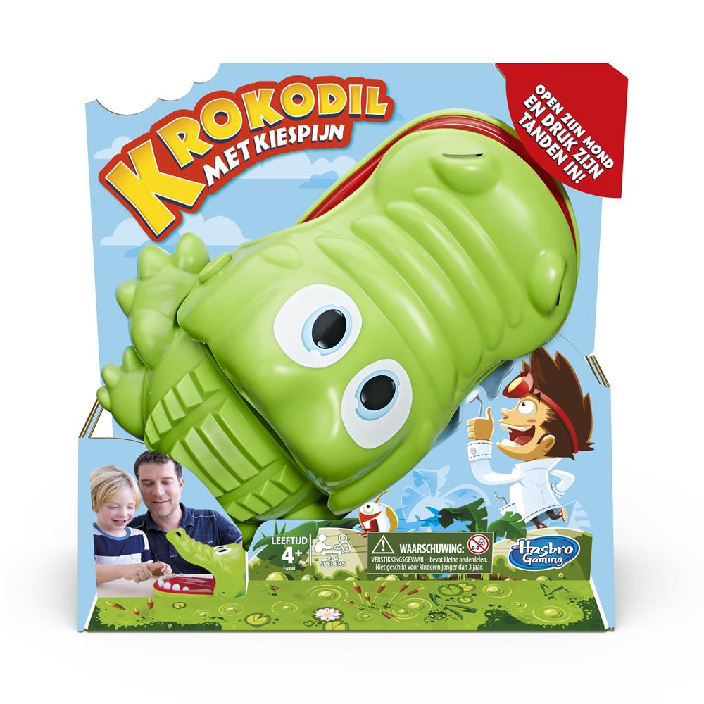 Hasbro Krokodil met kiespijn Hasbro Krokodil met kiespijn