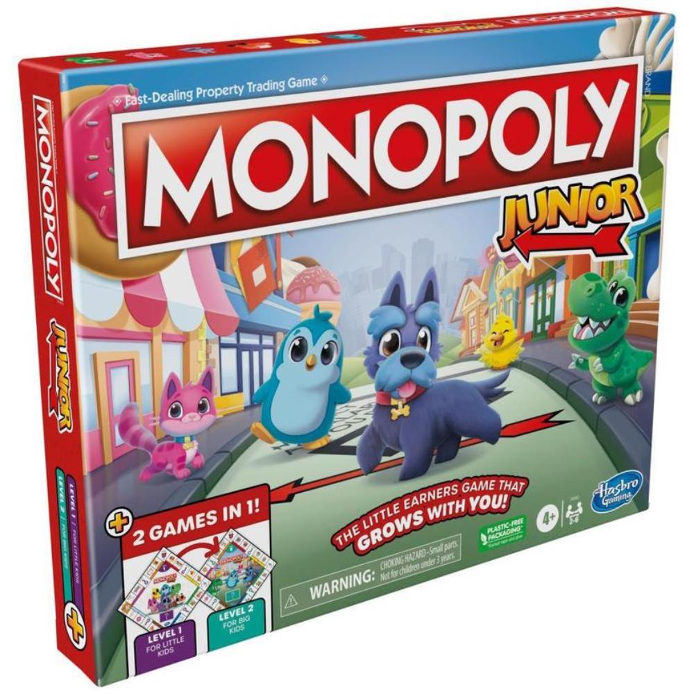 Hasbro Monopoly Junior 2-in-1 Hasbro Monopoly Junior 2-in-1