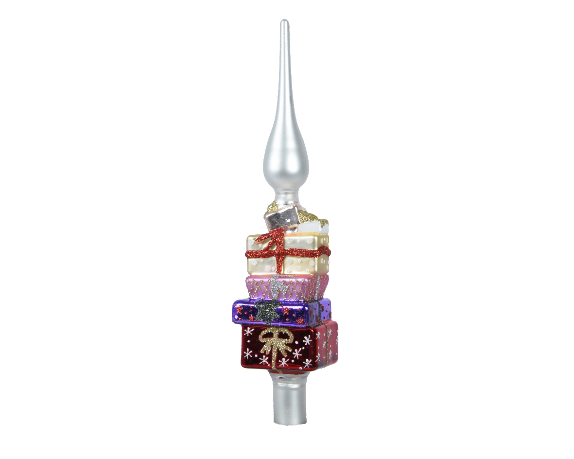 Piek Cadeautjes glas h29cm