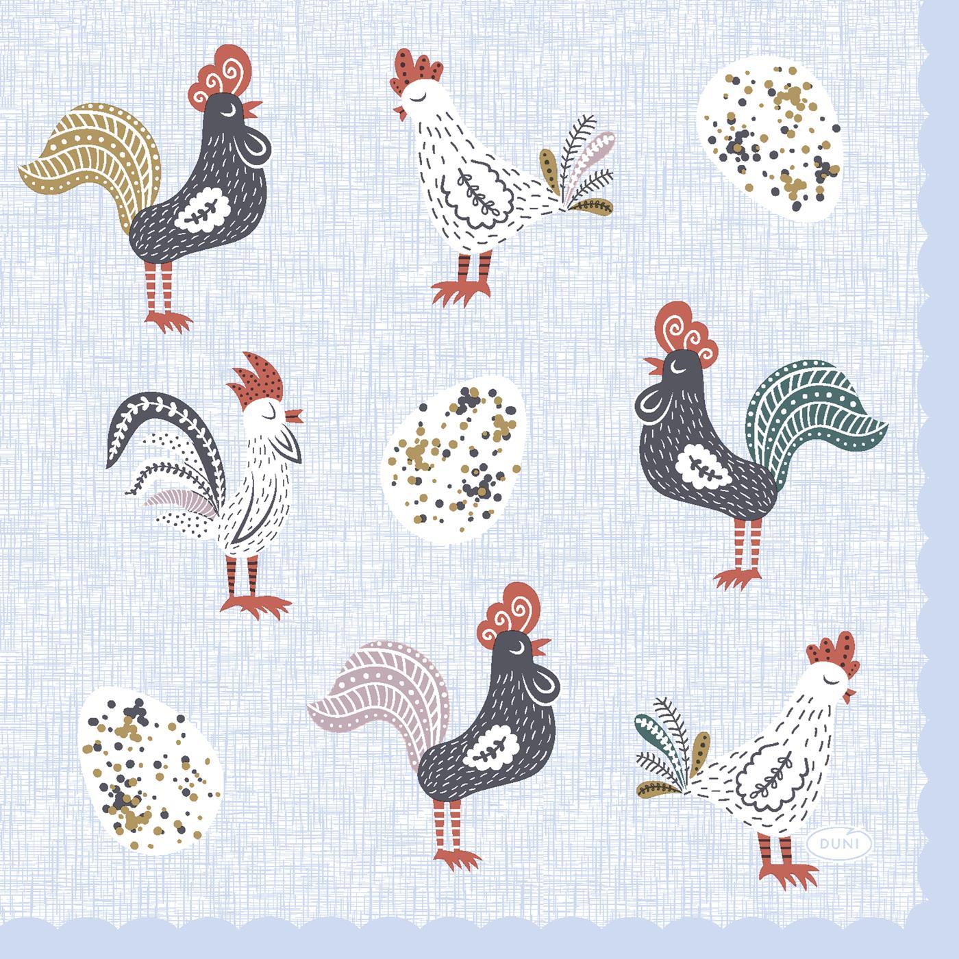 Duni Servetten Easter Morning 33x33cm