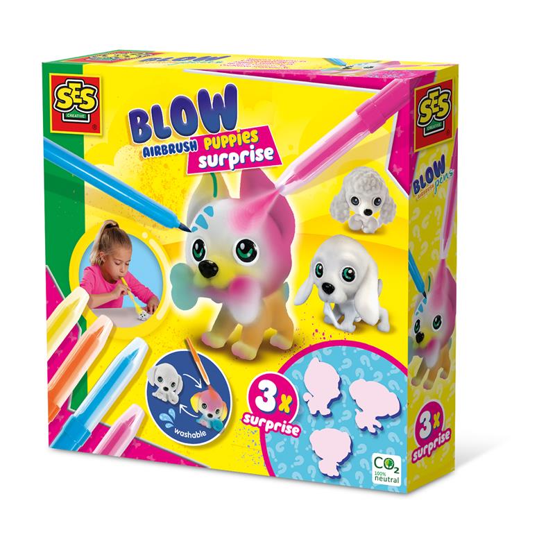 Ses Blow airbrush pens Puppy&apos;s surprise