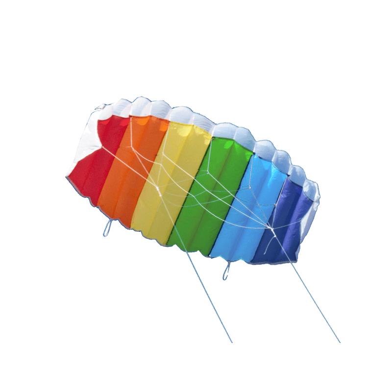 Merkloos Matras vlieger Rainbow 120x55cm