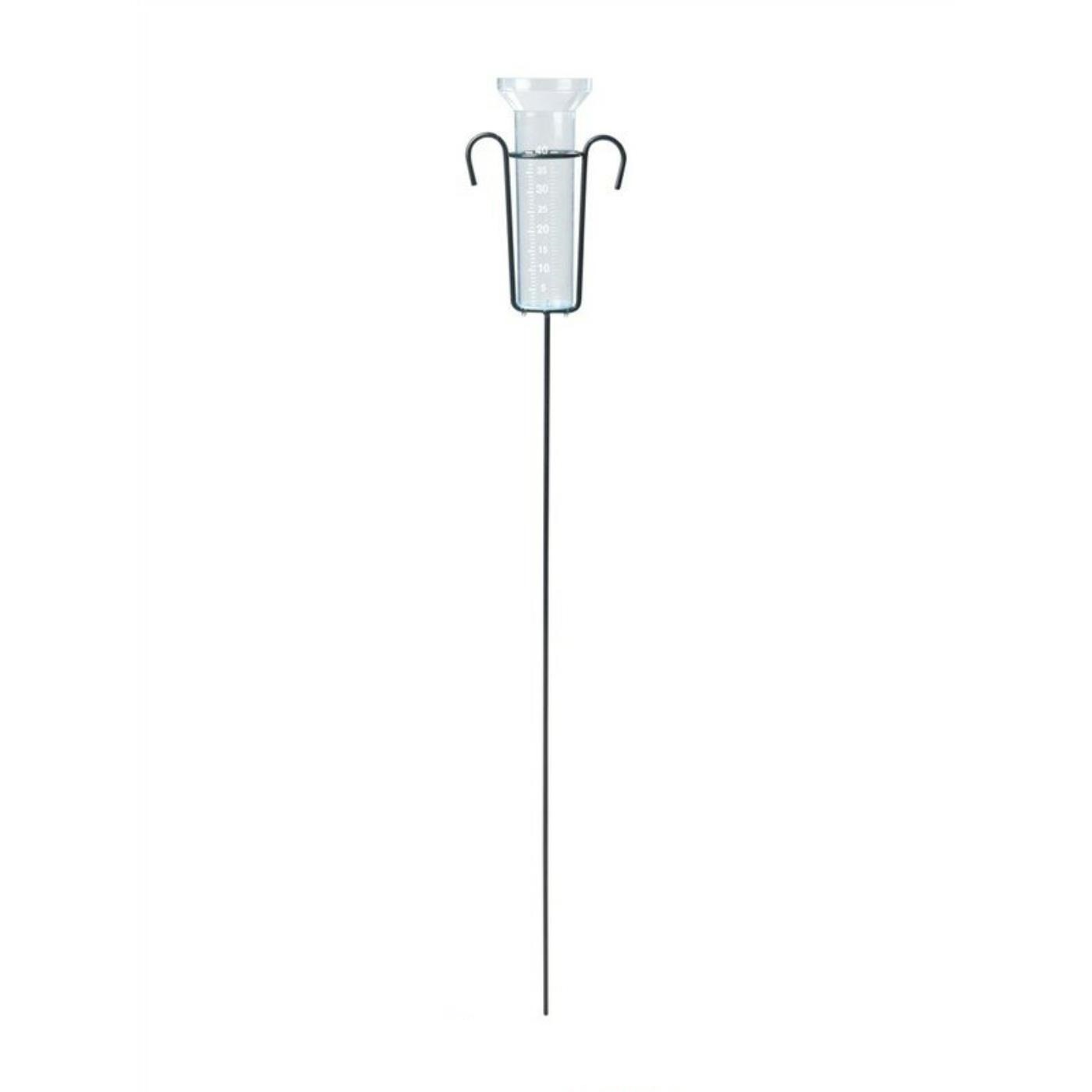Regenmeter op metalen steel 80cm