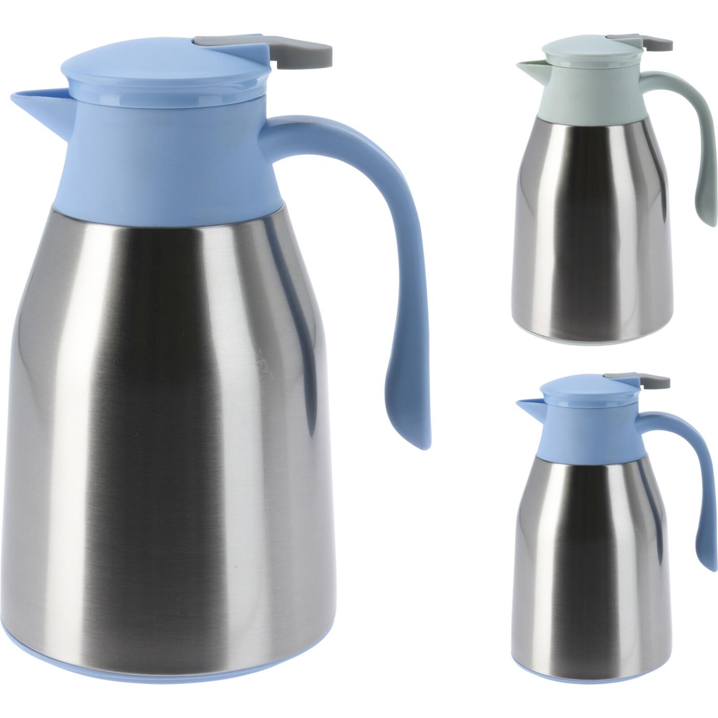 Koffiekan RVS/kunststof 1L Koffiekan RVS/kunststof 1L