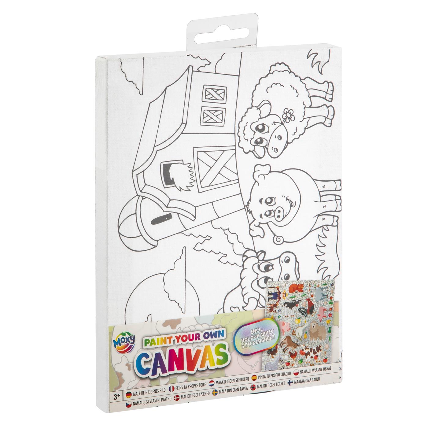 Grafix Schilder je eigen canvas 20x15cm