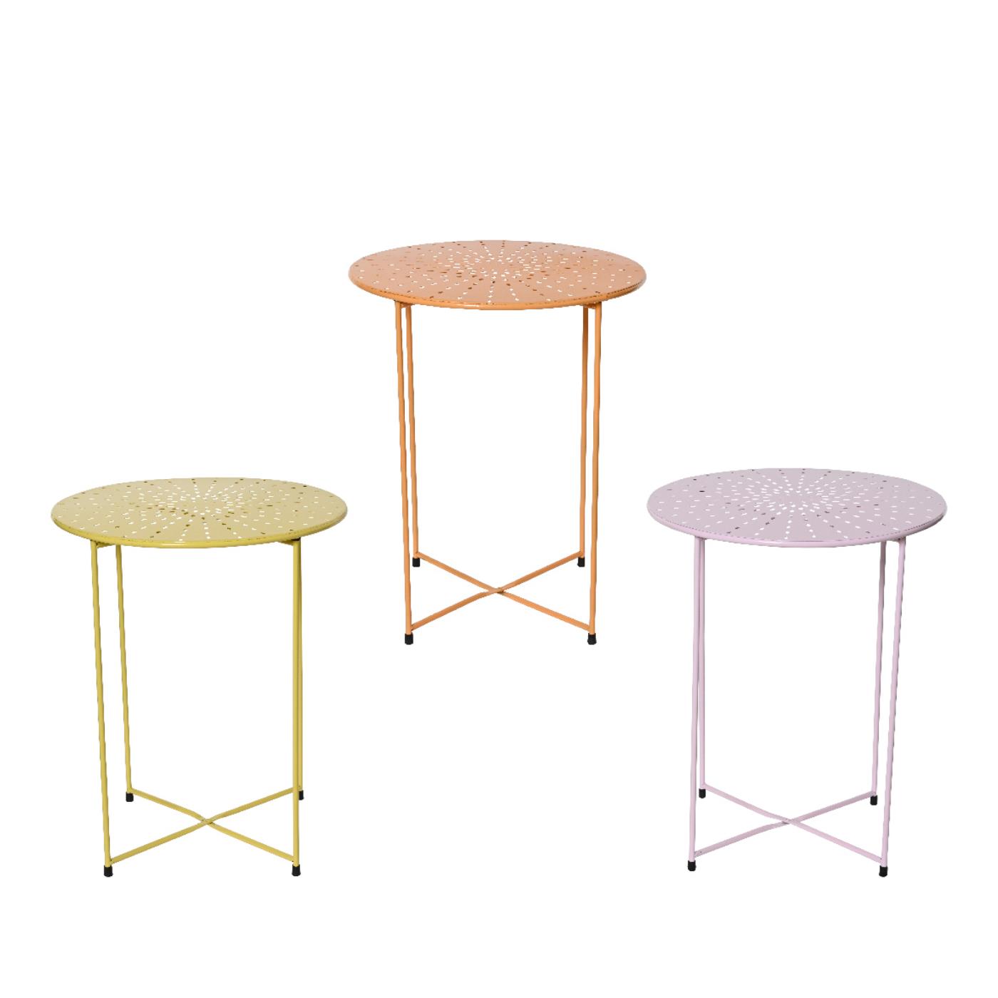Bijzettafel binnen ijzer H48cm