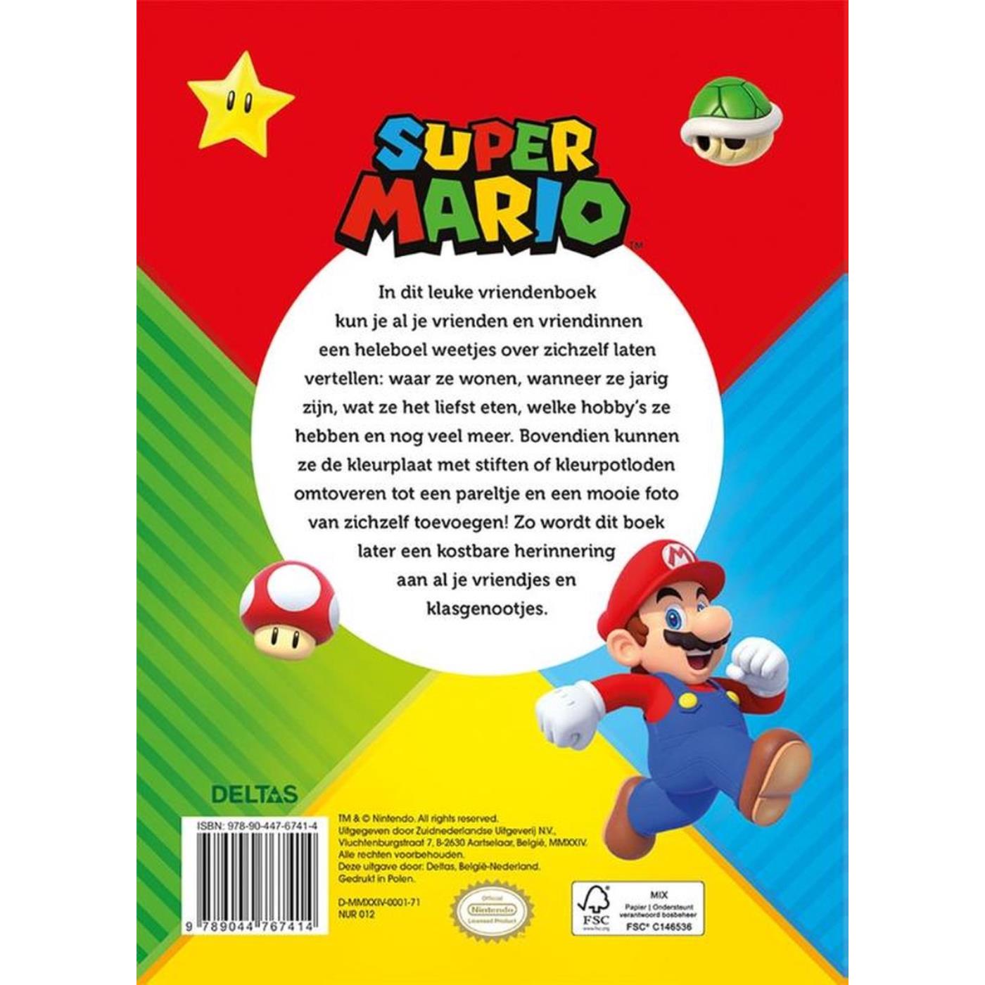 Deltas Super Mario vriendenboek