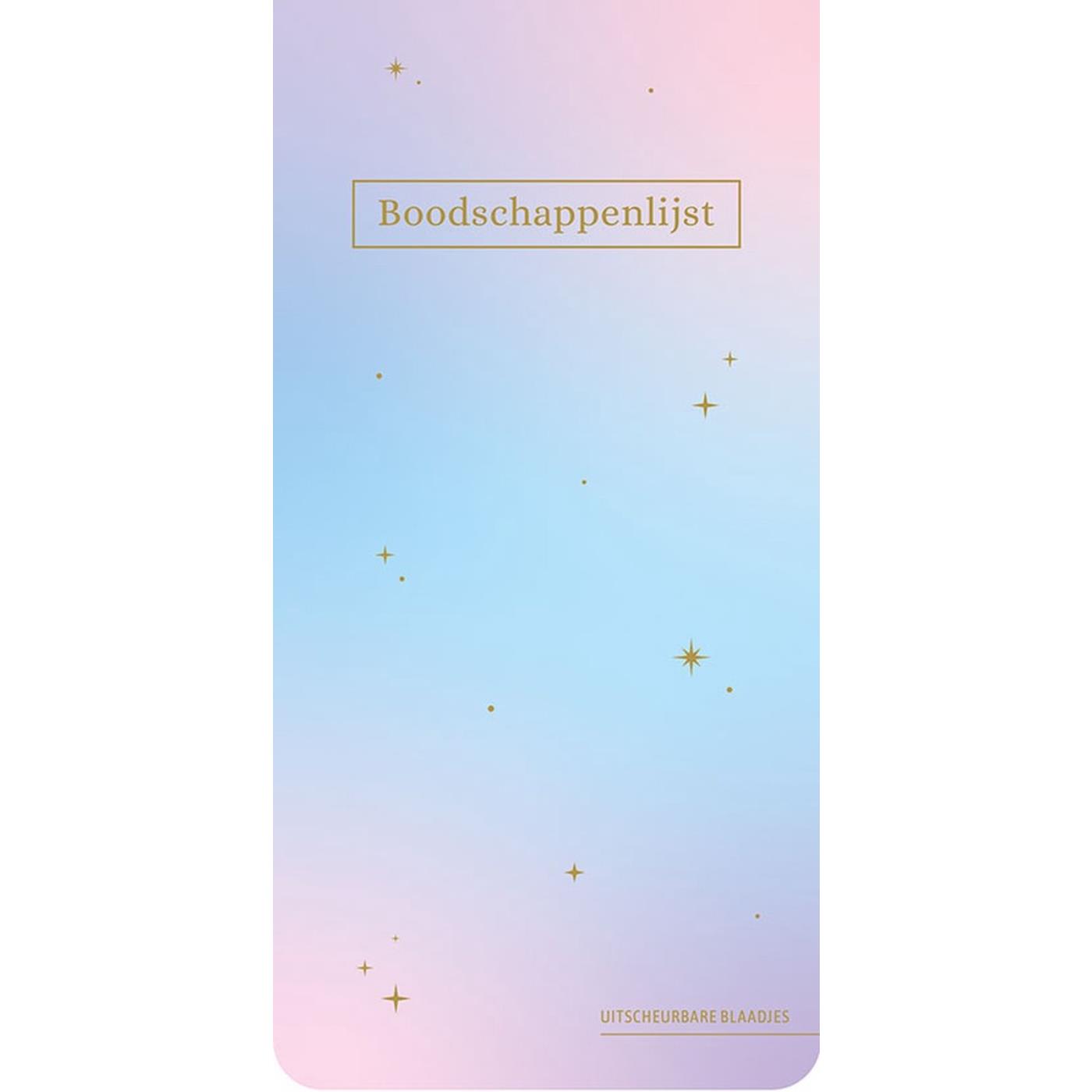 Deltas Boodschappenlijst - Pastel Galaxy