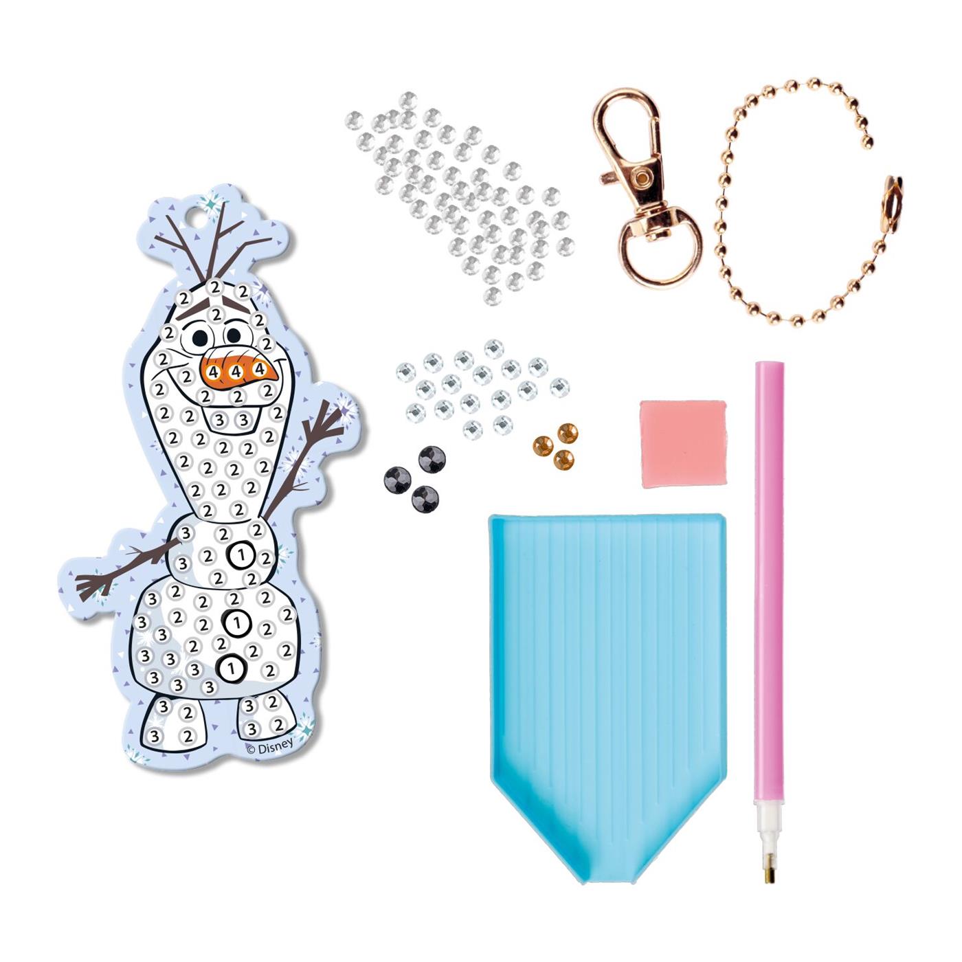 Frozen Diamond painting sleutelhanger