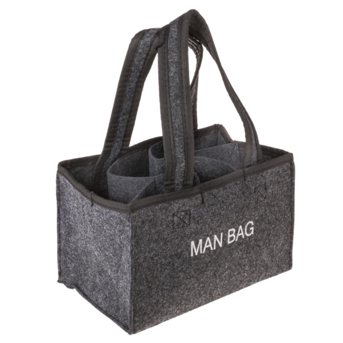 Vilten Bierfleshouder Man Bag