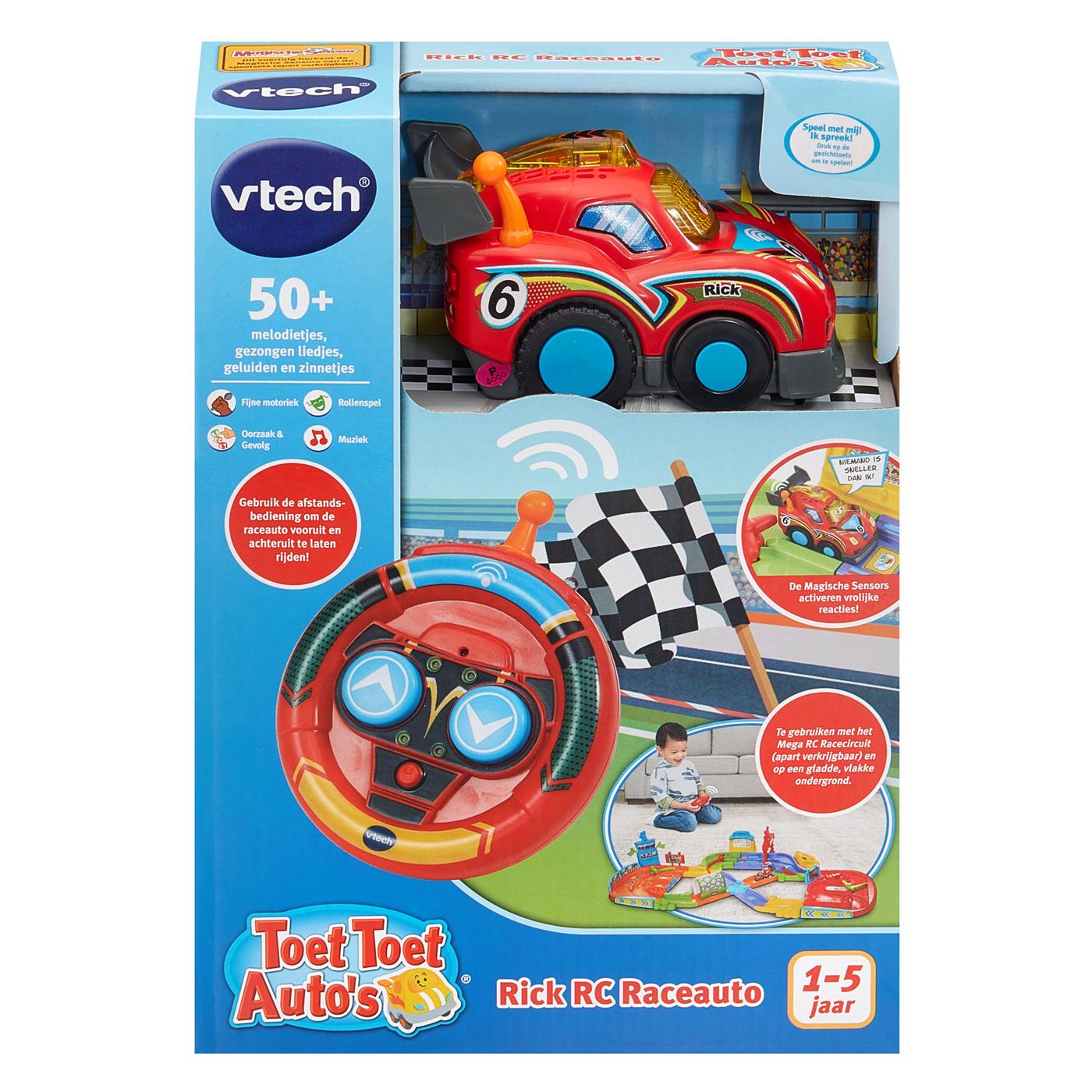 Vtech Toet Toet Auto&apos;s Rick RC Raceauto