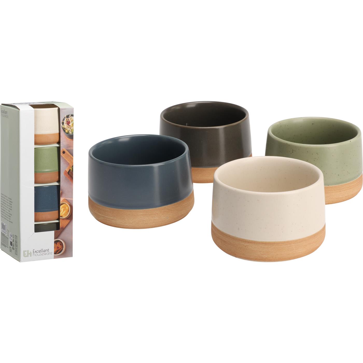 Excellent Houseware Schaal set van 4 stuks