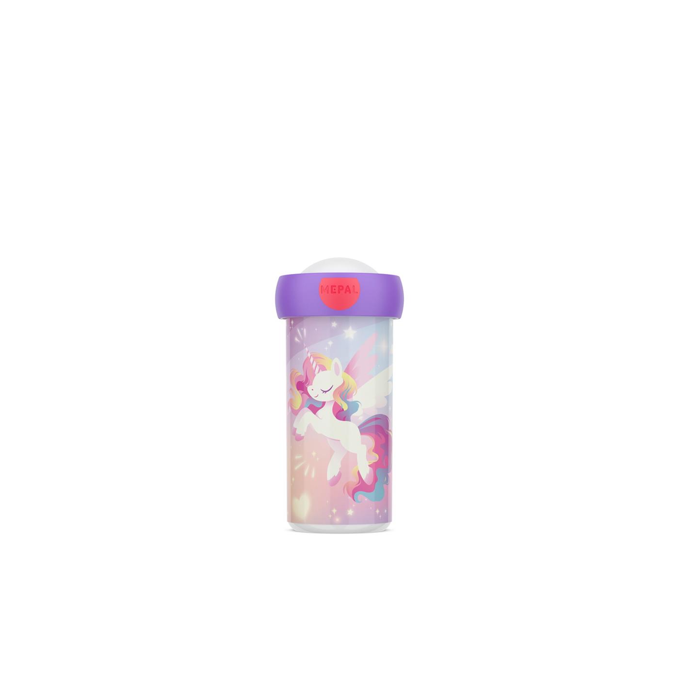 Mepal Unicorn Glow schoolbeker 300ml Mepal Unicorn Glow schoolbeker 300ml