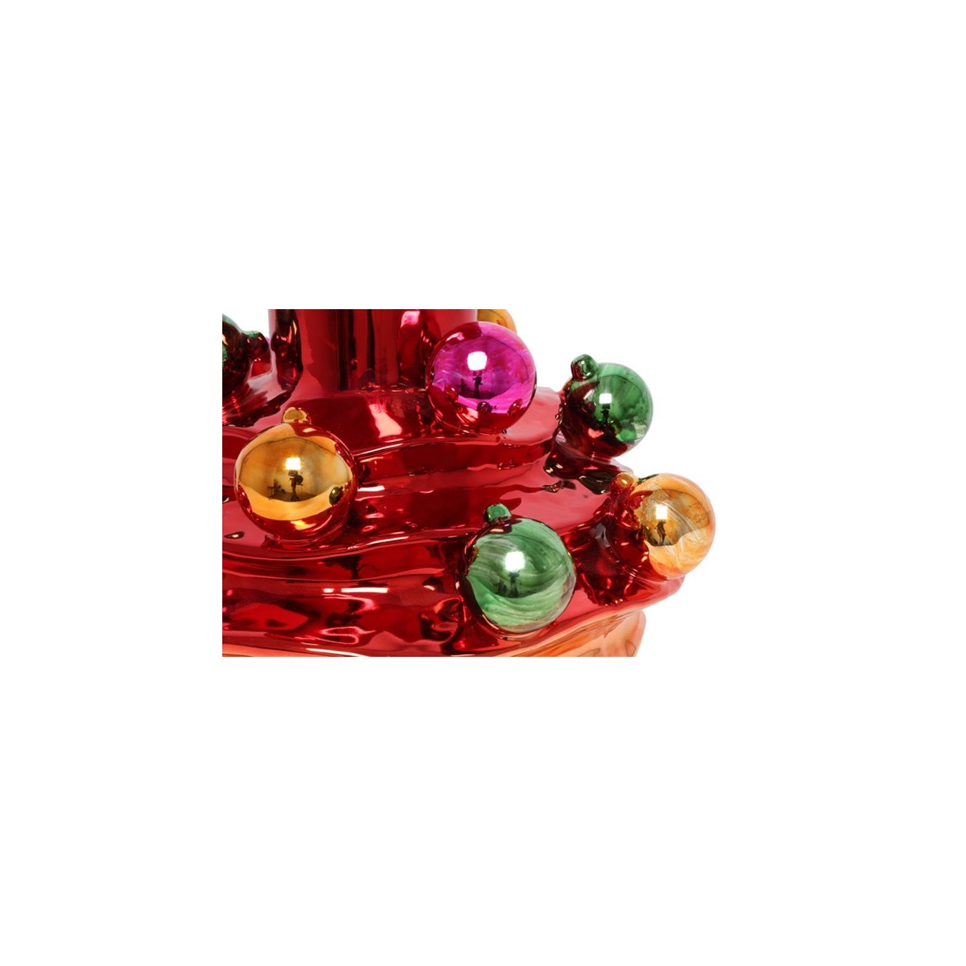 Vaas Glamour S rood Ø20,5xH26cm