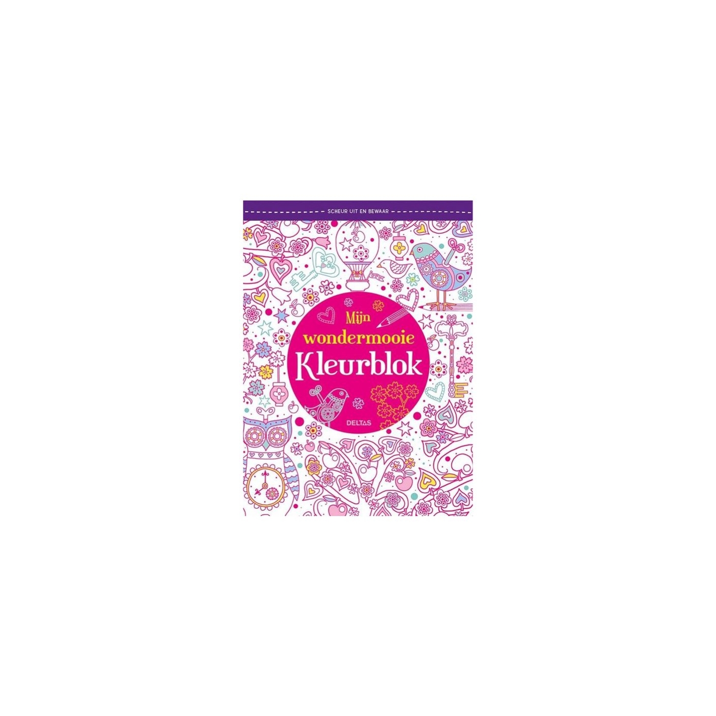 Deltas Mijn wondermooie kleurblok Deltas Mijn wondermooie kleurblok
