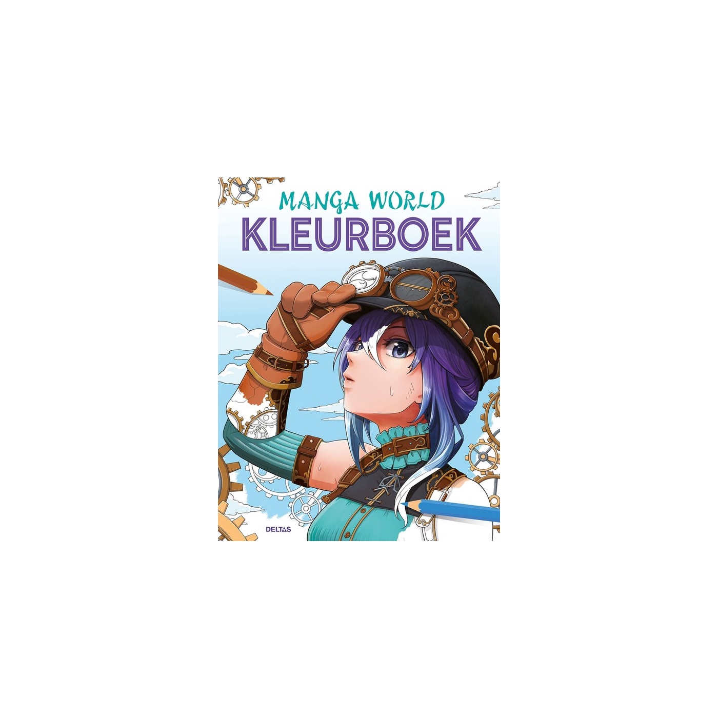 Deltas Manga World Kleurboek Deltas Manga World Kleurboek