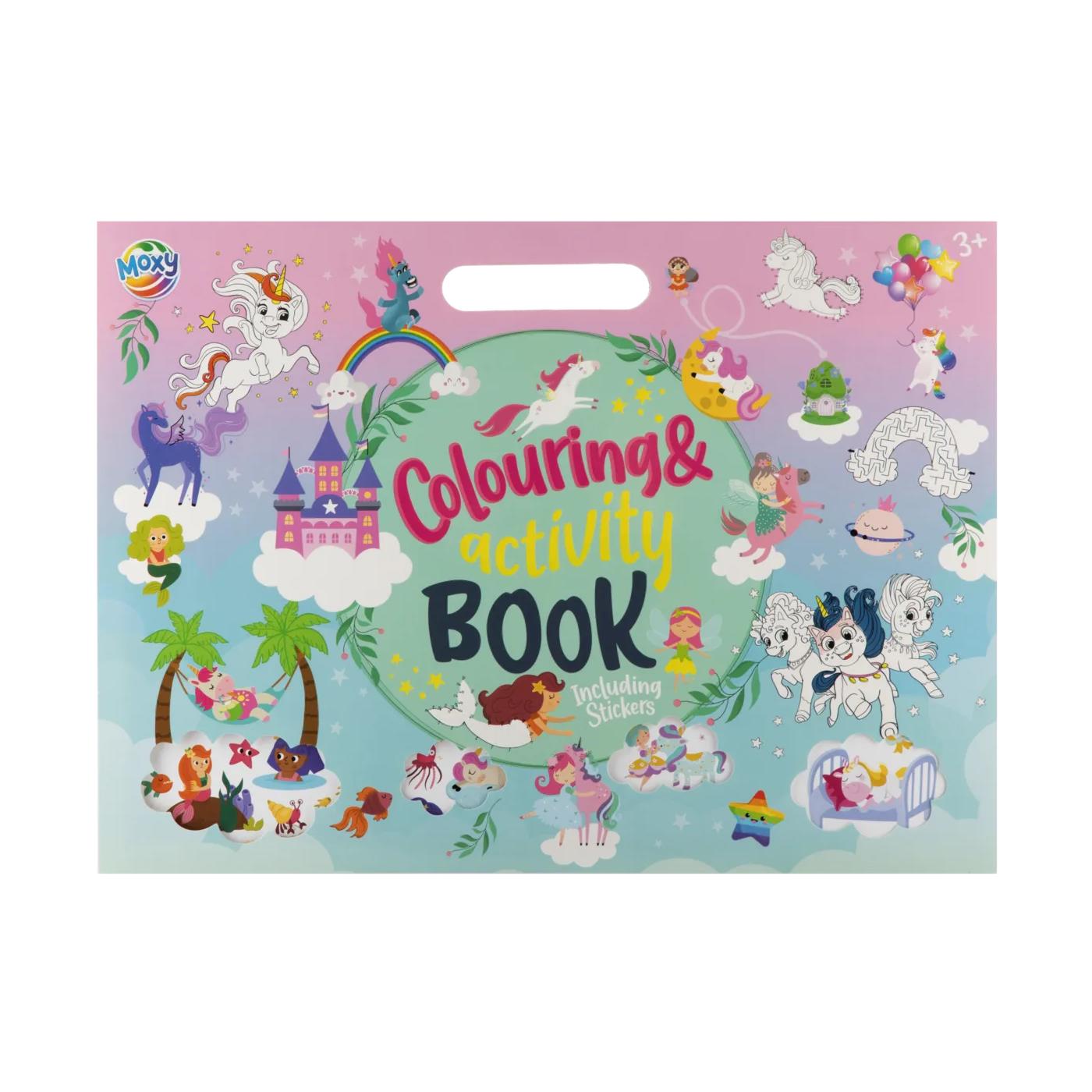 Moxy Kleur en activiteitenboek +stickers Moxy Kleur en activiteitenboek +stickers